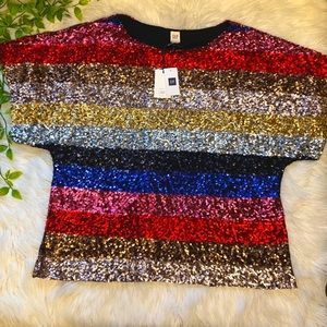Sequin T-shirt